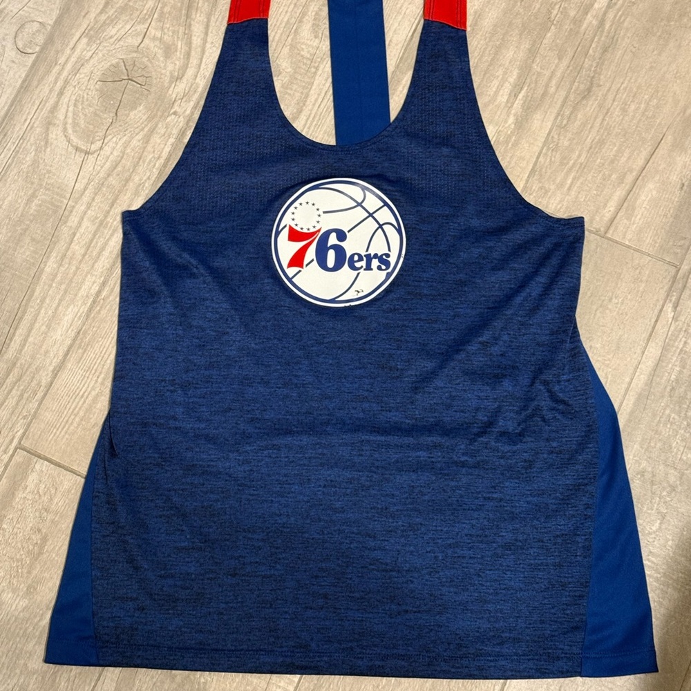 Philadelphia 76ers Blue Tank Top